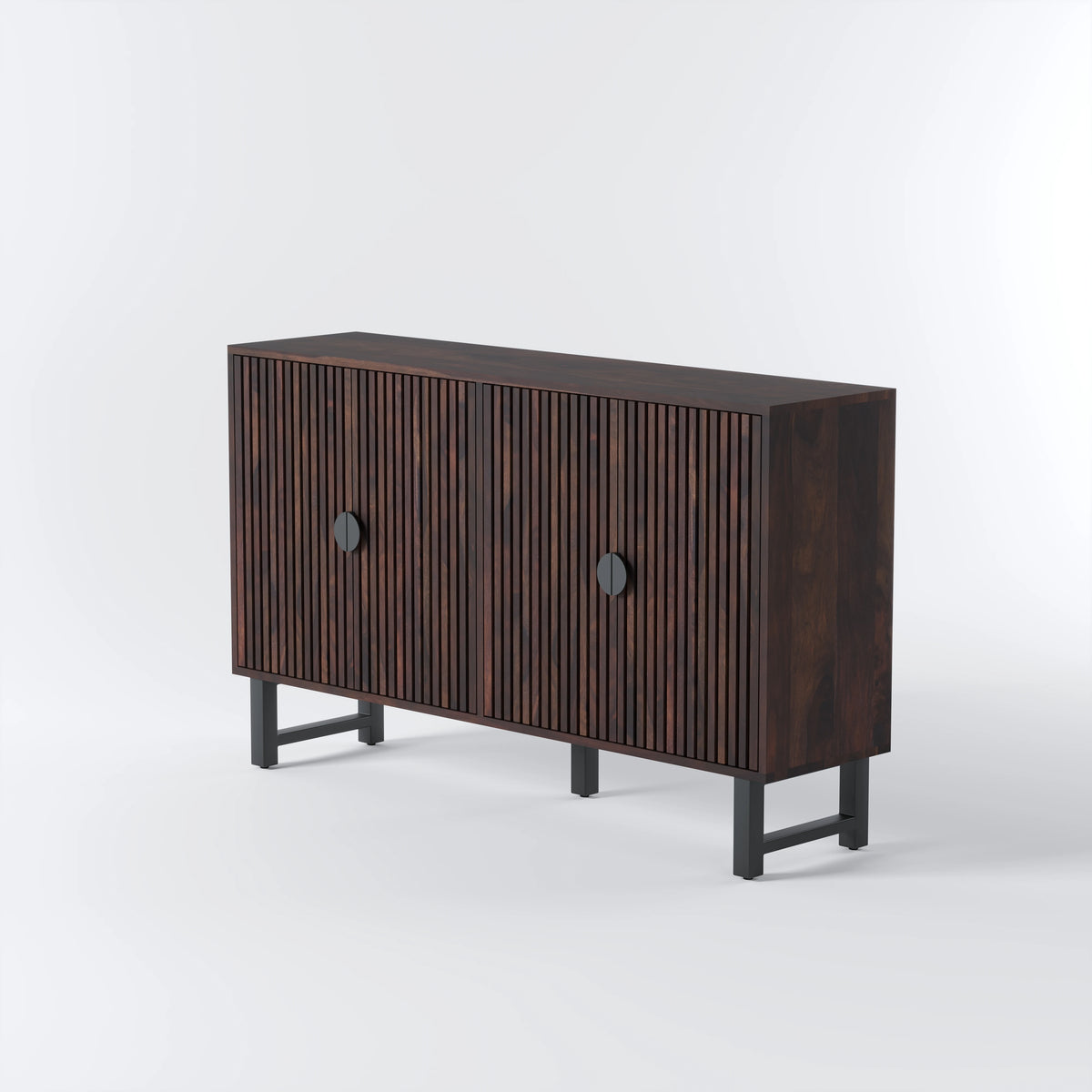 Sheesham Wood Sideboard Buffet Cabinet