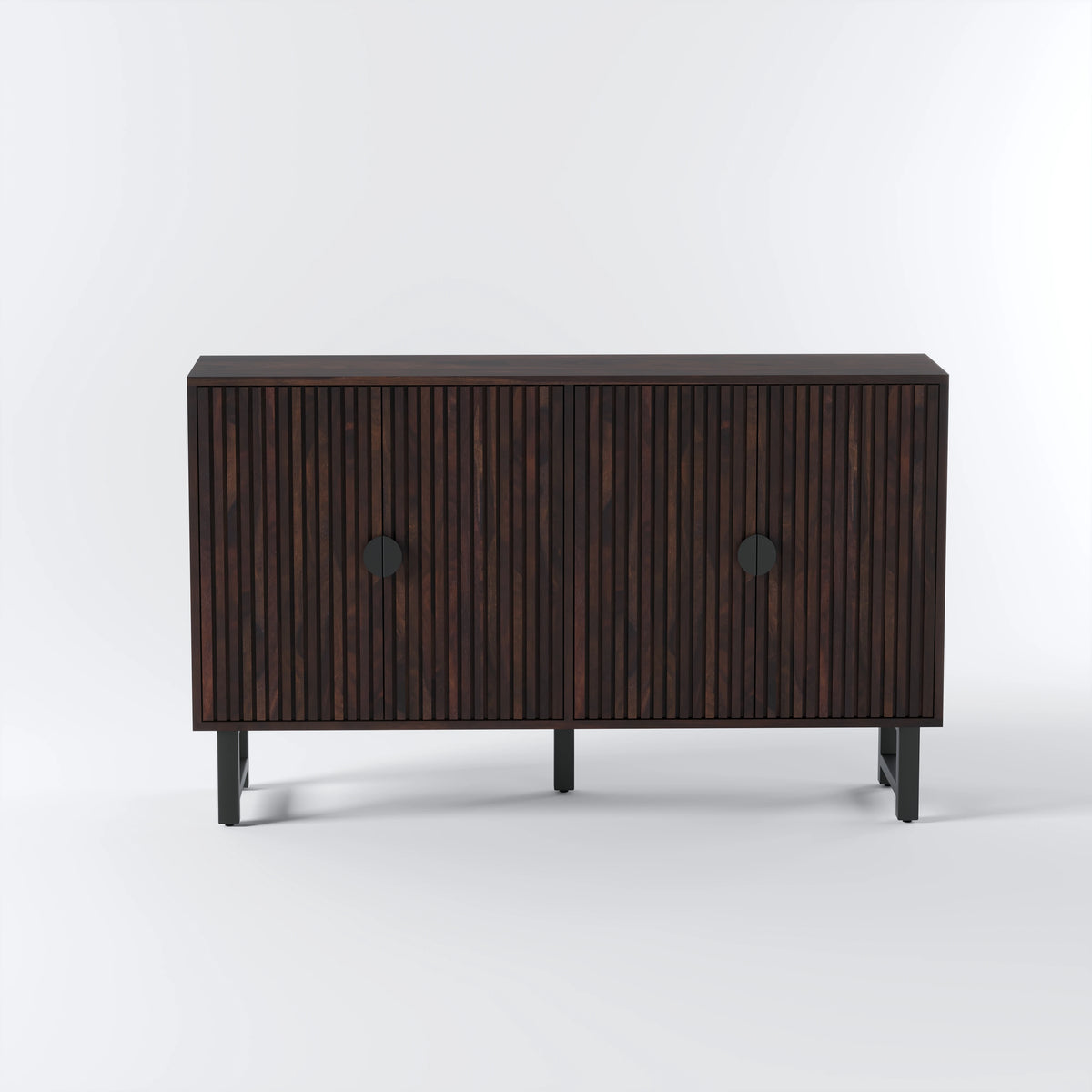 Sheesham Wood Sideboard Buffet Cabinet