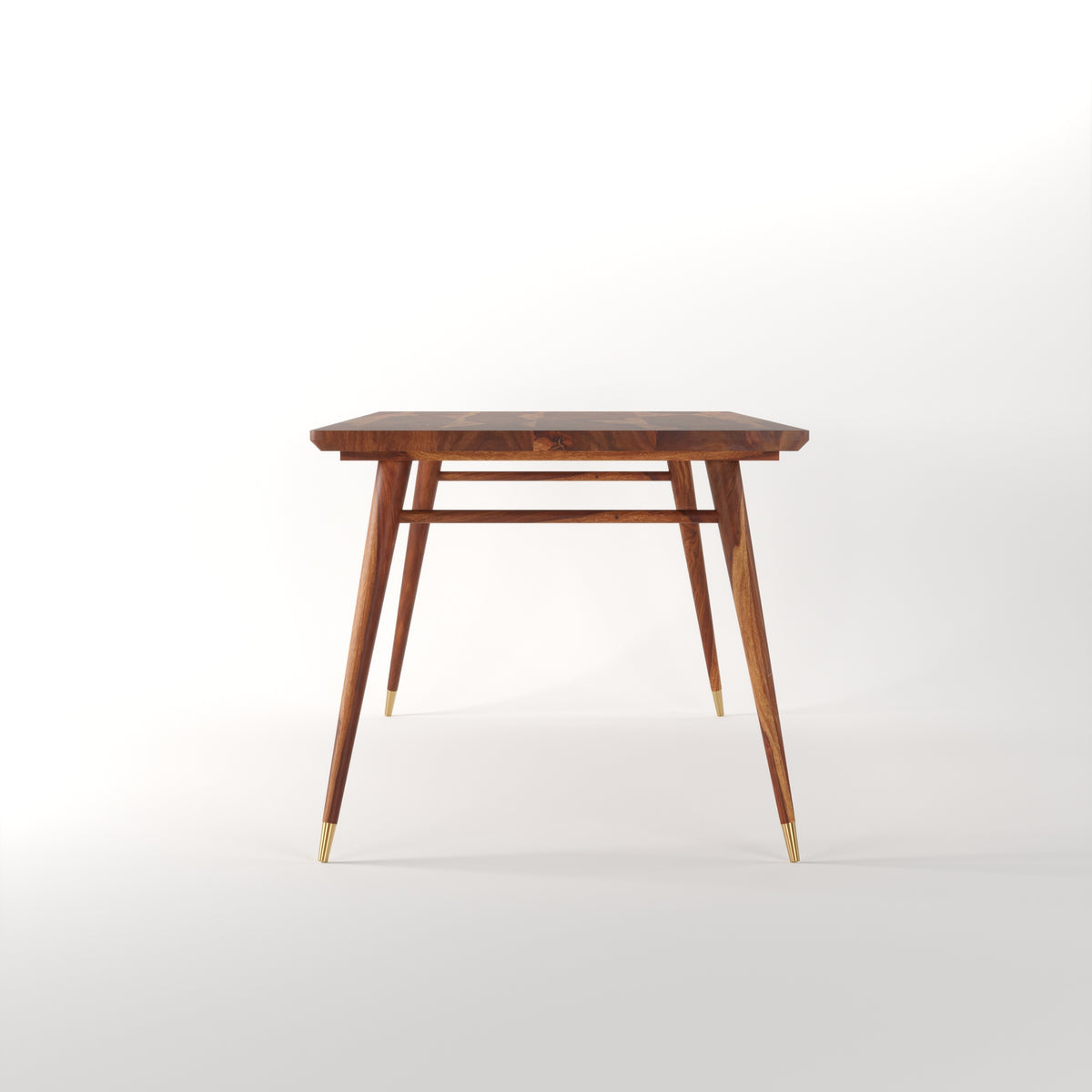 Sheesham Wood 8 Seater Dining Table Set with Cane Back Chairs