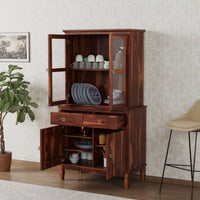 Sheesham Wood Sideboard Cabinet for Kitchen Storage