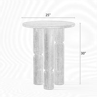 Wooden Sofa Side Table for Living Room
