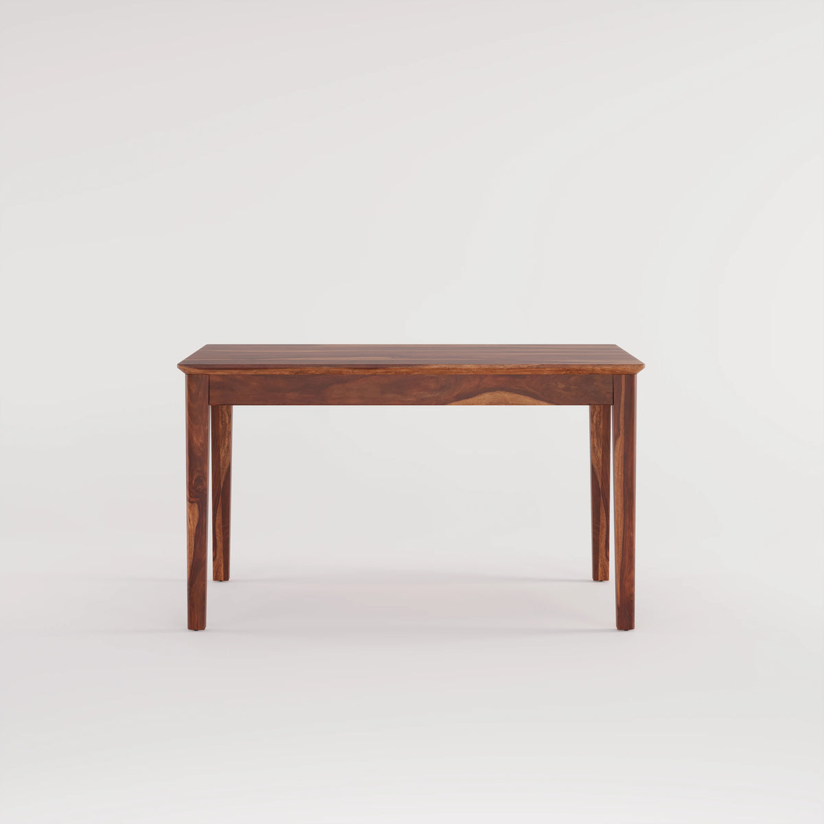Oslo Solid Sheesham Wood 4 Seater Dining Table Set - Honey Finish