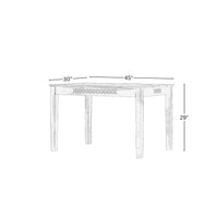 Wooden CNC 4 Seater Dining Table