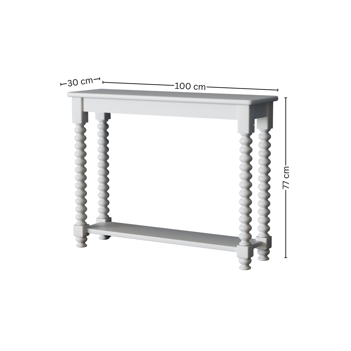Wooden Console for Living Room