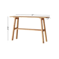 Wooden Console for Entryway