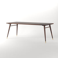 Sheesham Wood 8 Seater Dining Table Set with Cane Back Chairs