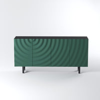 Emerald Wave Sideboard Cabinet for Living Room