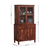 Sheesham Wood Sideboard Cabinet for Kitchen Storage