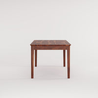 Oslo Solid Sheesham Wood 6 Seater Dining Table Set - Honey Finish