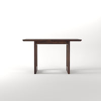 Sheesham Wood Dining Table 4 Seater with Modern Metal Accent Design