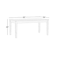 Oslo Solid Sheesham Wood 6 Seater Dining Table Set - Walnut Finish