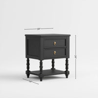 Wood Night Stand for Bedroom