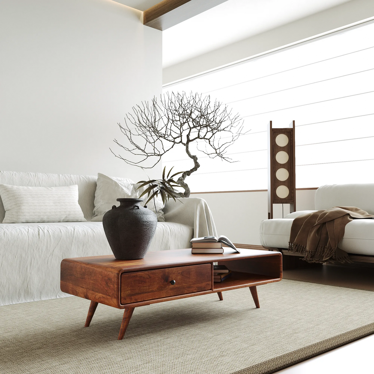 Solid Wood Coffee Table