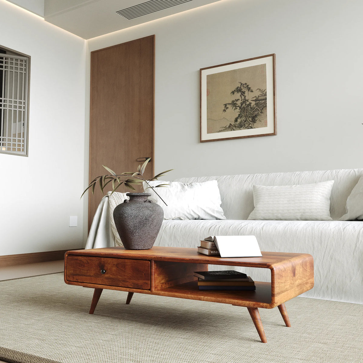 Solid Wood Coffee Table
