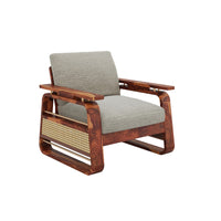 Solid Wood 5 Seater Sofa Set
