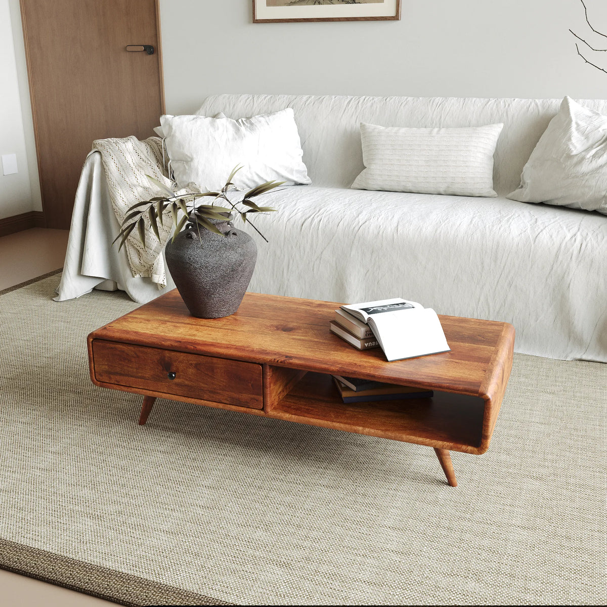 Solid Wood Coffee Table