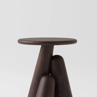Wooden Side Table for Sofa with Solid Sheesham Wood Construction