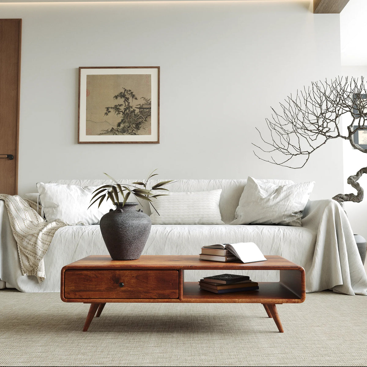Solid Wood Coffee Table