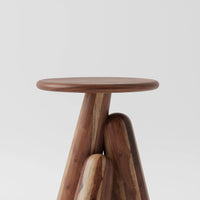 Solid Sheesham Wood Side Table for Living Room and Bedroom