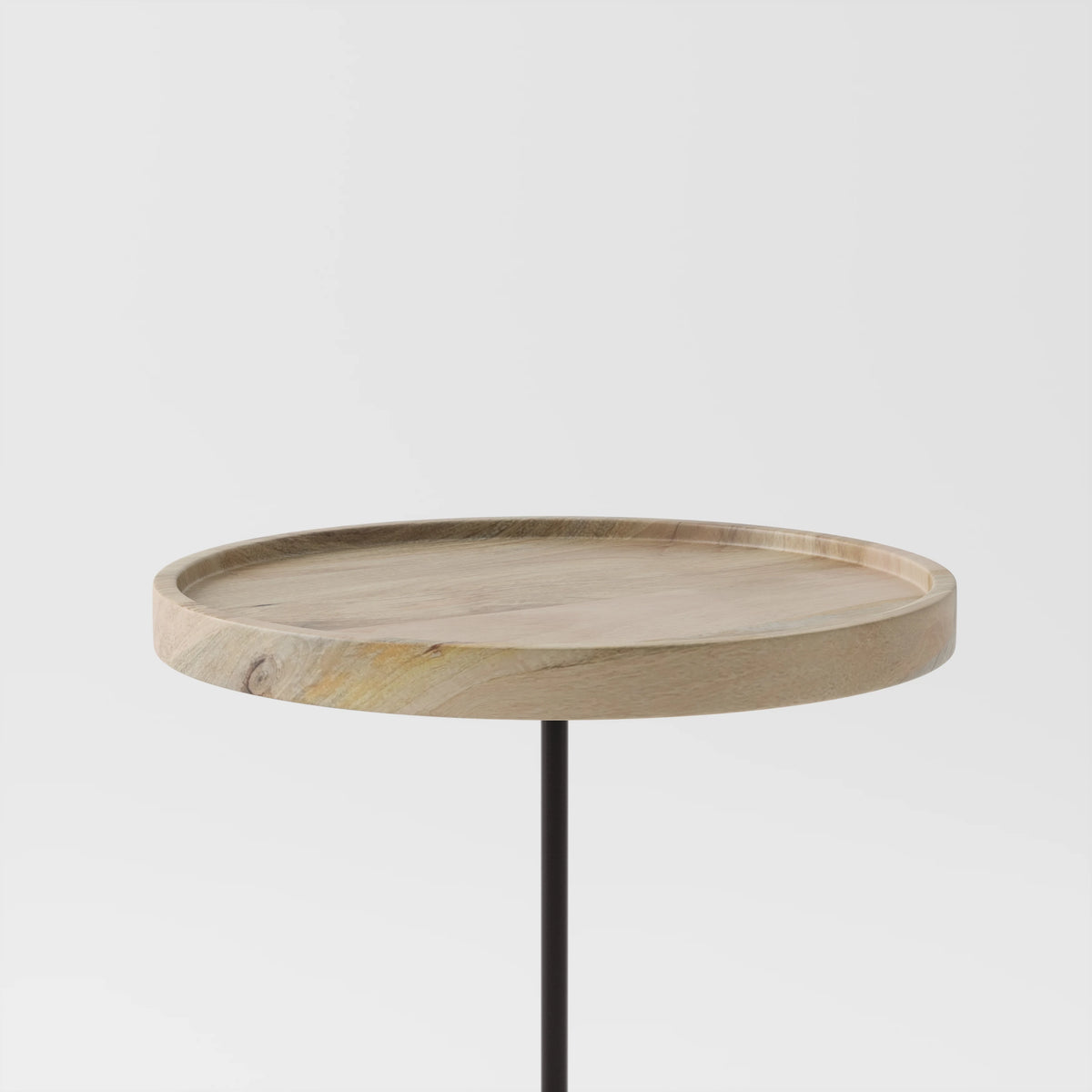 Solid Wood End Table for Living Room and Sofa
