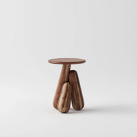 Solid Sheesham Wood Side Table for Living Room and Bedroom