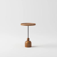 Wooden Side Table for Living Room with Elegant Sheesham Wood