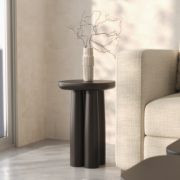 Solid Wood Side Table for Sofa and Living Room