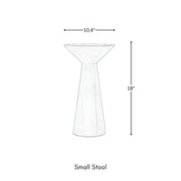 Wooden Side End Table Set of 2 | Pedestal Accent Table for Living Room
