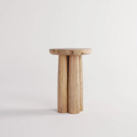 Wooden Bedside Table for Bedroom with Solid Wood Construction