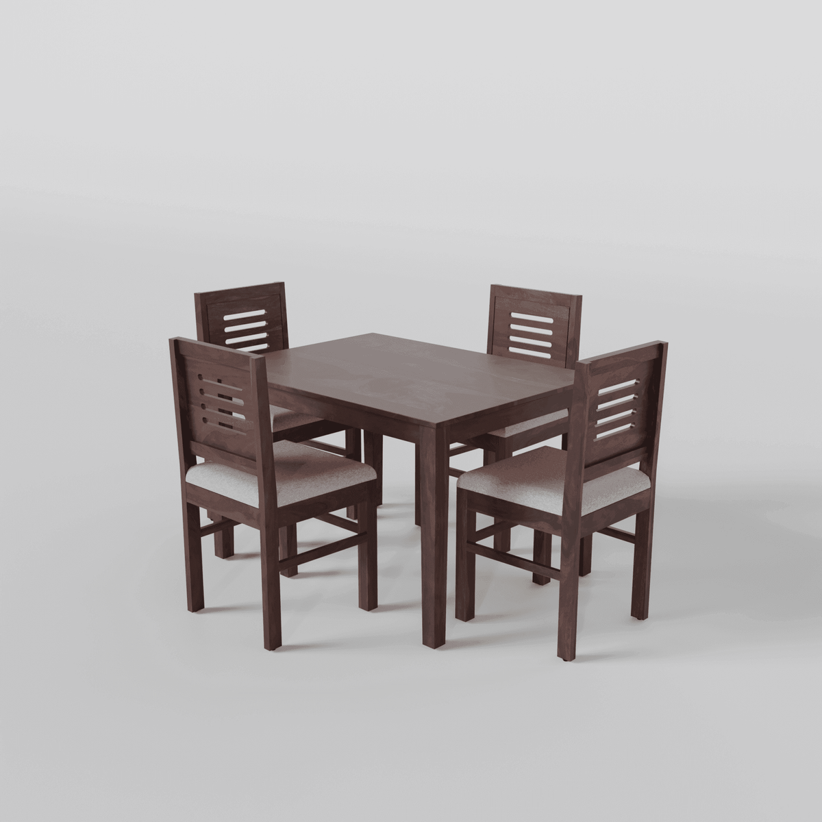 4 Seater dining table made of solid sheesham wood