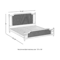Wooden King Size bed without Storage